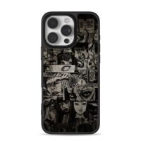 Junji Ito horror manga collage Phone Case for iPhone 11-17 & Samsung Galaxy S24-S26