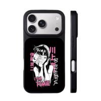 Junji Ito Tomie Kawakami horror art iPhone 17 Pro Max Black Case