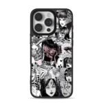 Junji Ito Tomie manga collage Phone Case for iPhone 11-17 & Samsung Galaxy S24-S26