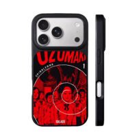 Junji Ito Uzumaki spiral manga art iPhone 17 Pro Max Black Case