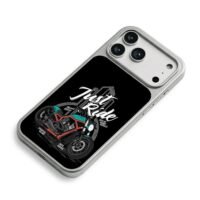 Just Ride Speed Retro motorbike art Phone Case for iPhone 11-17 & Samsung Galaxy S24-S26 - Image 5