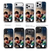 Justin Bieber album collage swag believe Chris Brown Phone Case Black Electroplated Silver For Iphone 11 To 17