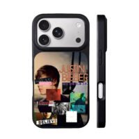 Justin Bieber album collage swag believe iPhone 17 Pro Max Black Case