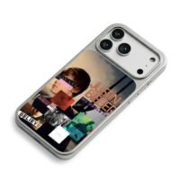Justin Bieber album collage swag believe iPhone 17 Pro Max Electroplated Silver Case2