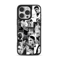 Justin Bieber bw photo collage Phone Case for iPhone 11-17 & Samsung Galaxy S24-S26