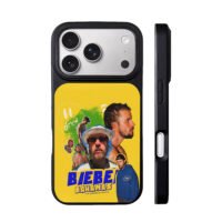 Justin Bieber drew Bahamas collage iPhone 17 Pro Max Black Case