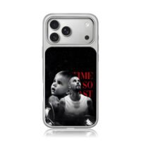 Justin Bieber kid self Time So Fast iPhone 17 Pro Max Electroplated Silver Case1