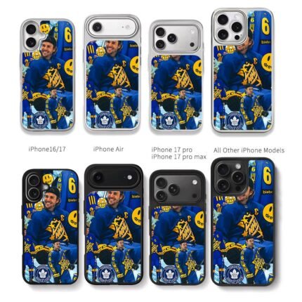Justin Bieber NHL hockey Leafs drew Chris Brown Phone Case Black Electroplated Silver For Iphone 11 To 17
