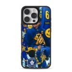 Justin Bieber NHL hockey Leafs drew iPhone 16 Pro Max Black Case