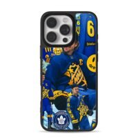 Justin Bieber NHL hockey Leafs drew iPhone 16 Pro Max Black Case