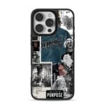 Justin Bieber Purpose Tour collage Phone Case for iPhone 11-17 & Samsung Galaxy S24-S26