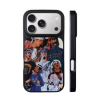 Justin Bieber Purpose Tour collage iPhone 17 Pro Max Black Case