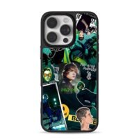 Justin Bieber song lyric collage Phone Case for iPhone 11-17 & Samsung Galaxy S24-S26