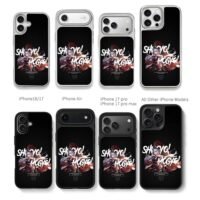 Kagura shuyo mogyo art by fachryfhr Chris Brown Phone Case Black Electroplated Silver For Iphone 11 To 17