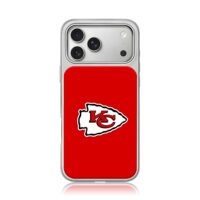 Kansas City Chiefs KC arrowhead red iPhone 17 Pro Max Electroplated Silver Case1