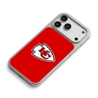 Kansas City Chiefs KC arrowhead red iPhone 17 Pro Max Electroplated Silver Case2