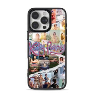 Katy Perry themed photo collage Phone Case for iPhone 11-17 & Samsung Galaxy S24-S26