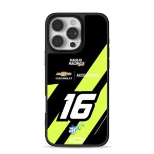 Kaulig Racing Chevy 16 AJ Livery iPhone 16 Pro Max Black Case