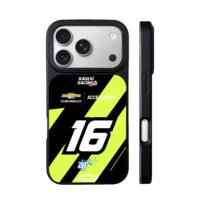 Kaulig Racing Chevy 16 AJ Livery iPhone 17 Pro Max Black Case