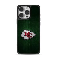 KC Chiefs arrow logo dark green bg Phone Case for iPhone 11-17 & Samsung Galaxy S24-S26