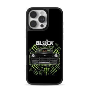 Ken Block Hoonigan Monster Mustang Phone Case for iPhone 11-17 & Samsung Galaxy S24-S26