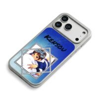 Kensou anime boy hearts blue Phone Case for iPhone 11-17 & Samsung Galaxy S24-S26 - Image 5