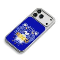 Kenzo Paris blue tiger head graphic Phone Case for iPhone 11-17 & Samsung Galaxy S24-S26 - Image 5