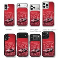 Kevin Harvick 4 Stewart Haas Nascar Chris Brown Phone Case Black Electroplated Silver For Iphone 11 To 17