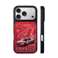Kevin Harvick 4 Stewart Haas Nascar iPhone 17 Pro Max Black Case