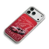 Kevin Harvick 4 Stewart Haas Nascar iPhone 17 Pro Max Electroplated Silver Case2