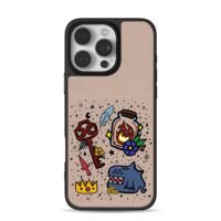 Key fire jar monster crown art Phone Case for iPhone 11-17 & Samsung Galaxy S24-S26