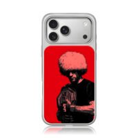 Khabib UFC champ papakha belt red iPhone 17 Pro Max Electroplated Silver Case1