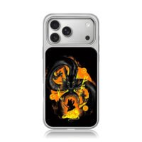 Kid Goku Shenron Dragon Balls iPhone 17 Pro Max Electroplated Silver Case1
