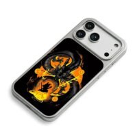 Kid Goku Shenron Dragon Balls iPhone 17 Pro Max Electroplated Silver Case2