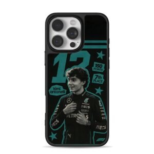 Kimi Antonelli F1 Mercedes racer 13 Phone Case for iPhone 11-17 & Samsung Galaxy S24-S26