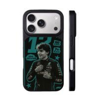 Kimi Antonelli F1 Mercedes racer 13 iPhone 17 Pro Max Black Case