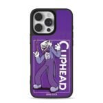 King Dice Cuphead purple dice guy Phone Case for iPhone 11-17 & Samsung Galaxy S24-S26