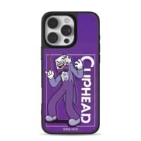 King Dice Cuphead purple dice guy Phone Case for iPhone 11-17 & Samsung Galaxy S24-S26