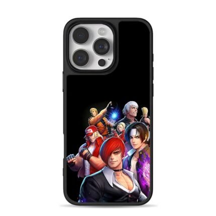 King of Fighters main characters iPhone 16 Pro Max Black Case