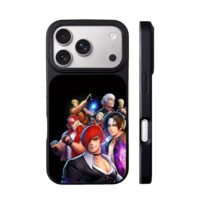 King of Fighters main characters iPhone 17 Pro Max Black Case