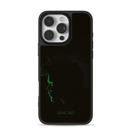 Kissland The Weeknd green art iPhone 16 Pro Max Black Case