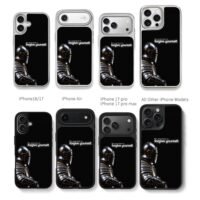 Knight and forgive yourself quote Chris Brown Phone Case Black Electroplated Silver For Iphone 11 To 17