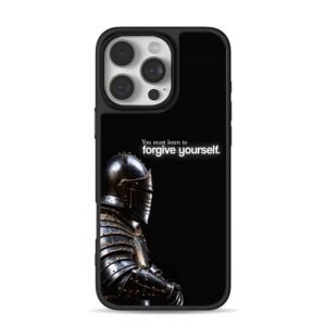 Knight and forgive yourself quote Phone Case for iPhone 11-17 & Samsung Galaxy S24-S26