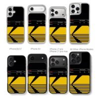 Kodak T120 retro video cassette art Chris Brown Phone Case Black Electroplated Silver For Iphone 11 To 17