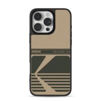 Kodak T120 video cassette retro art iPhone 16 Pro Max Black Case
