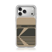Kodak T120 video cassette retro art iPhone 17 Pro Max Electroplated Silver Case1