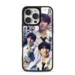 Kpop collage with mic Miffy BigBen iPhone 16 Pro Max Black Case
