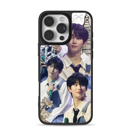 Kpop collage with mic Miffy BigBen iPhone 16 Pro Max Black Case