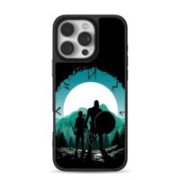 Kratos Atreus GodOfWar forest Phone Case for iPhone 11-17 & Samsung Galaxy S24-S26