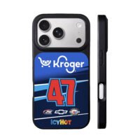 Kroger 47 NASCAR IcyHot Chevy logos iPhone 17 Pro Max Black Case